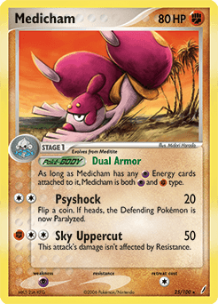 Medicham Crystal Guardians card