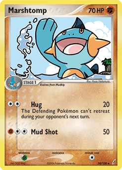 Marshtomp Crystal Guardians card