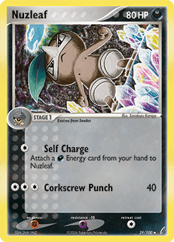 Nuzleaf Crystal Guardians card