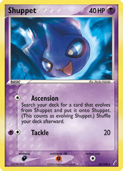 Shuppet Crystal Guardians card