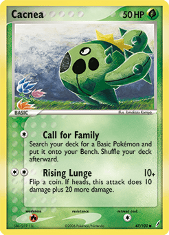 Cacnea Crystal Guardians card