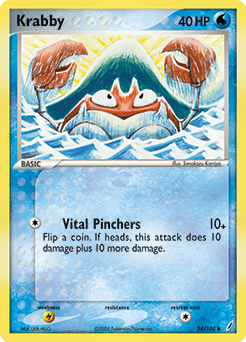 Krabby Crystal Guardians card