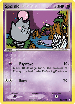 Spoink Crystal Guardians card