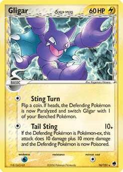 Gligar Dragon Frontiers card
