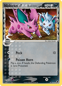 Nidoran ♀ Dragon Frontiers card