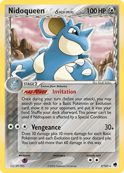 Nidoqueen Dragon Frontiers card