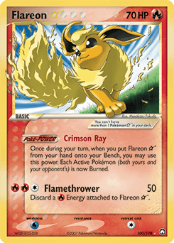 Flareon ★ Power Keepers card