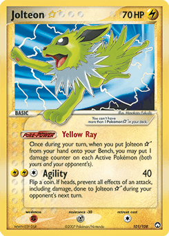 Jolteon ★ Power Keepers card