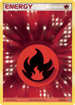 Fire Energy Power Keepers card