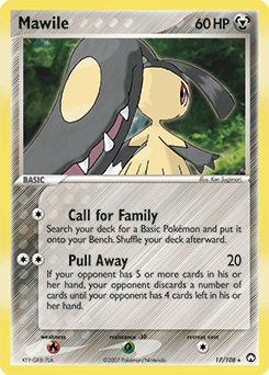 Mawile Power Keepers card