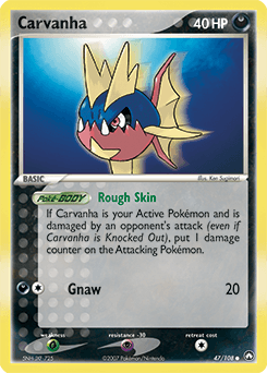 Carvanha Power Keepers card
