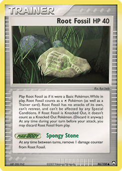 Root Fossil Power Keepers card
