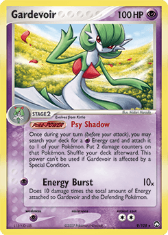 Gardevoir Power Keepers card