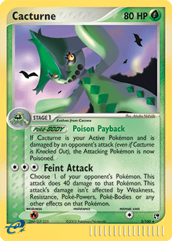 Cacturne Sandstorm card