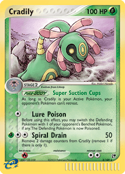 Cradily δ Sandstorm card