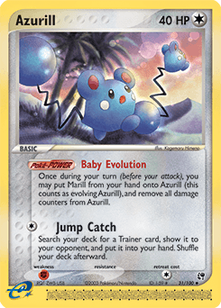 Azurill Sandstorm card