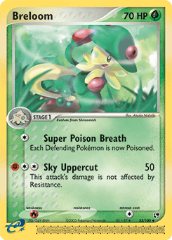 Breloom Sandstorm card