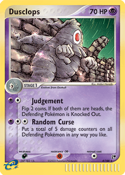 Dusclops Sandstorm card