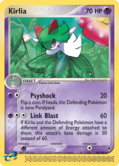Kirlia Sandstorm card