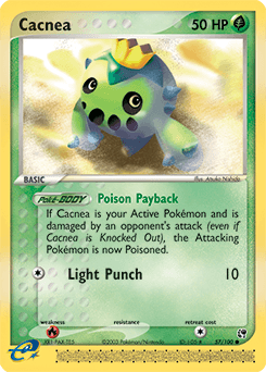 Cacnea Sandstorm card