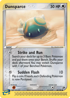 Dunsparce Sandstorm card