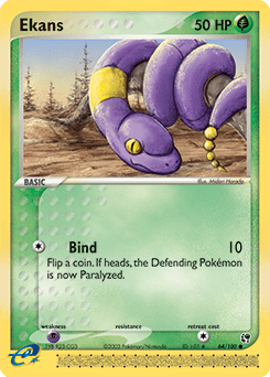 Ekans Sandstorm card