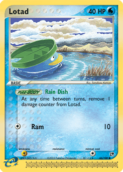 Lotad Sandstorm card