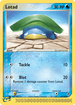 Lotad Sandstorm card