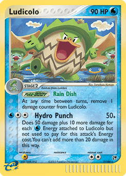 Ludicolo Sandstorm card