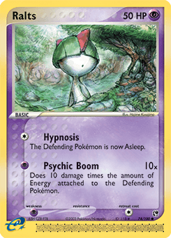2003 Sandstorm Ralts #74