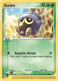 Seedot Sandstorm card