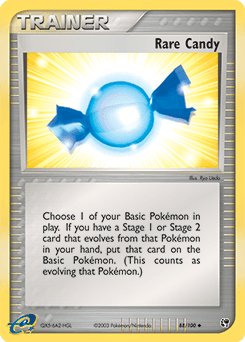 Rare Candy Sandstorm card