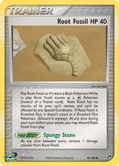 Root Fossil Sandstorm card