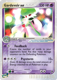 Gardevoir ex Sandstorm card