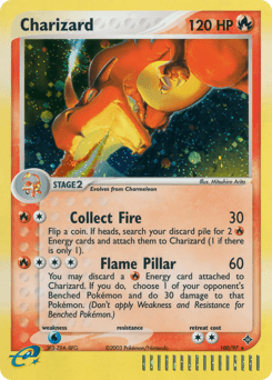 Charizard Dragon card