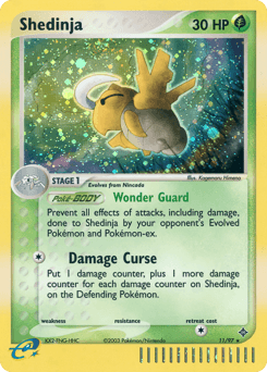 Shedinja Dragon card