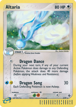 Altaria Dragon card