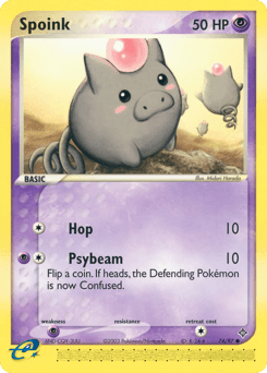 Spoink Dragon card
