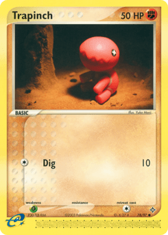 Trapinch Dragon card