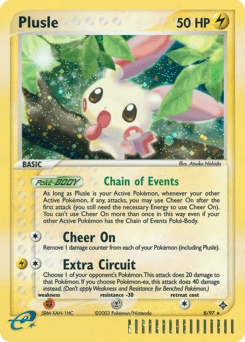 2003 Dragon Plusle #8
