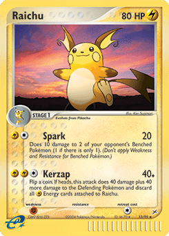 2004 Team Magma vs Team Aqua Raichu #13