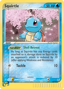 Squirtle Team Magma vs Team Aqua card
