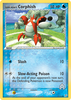 2004 Team Magma vs Team Aqua Team Aqua's Corphish #51