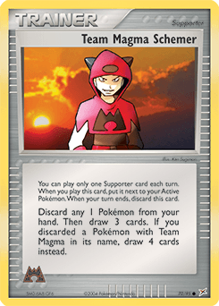 2004 Team Magma vs Team Aqua Team Magma Schemer #70
