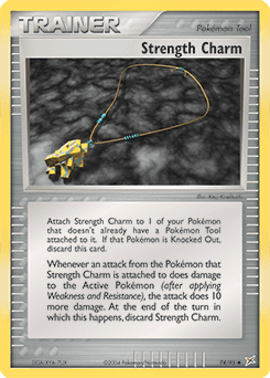 Strength Charm Team Magma vs Team Aqua card