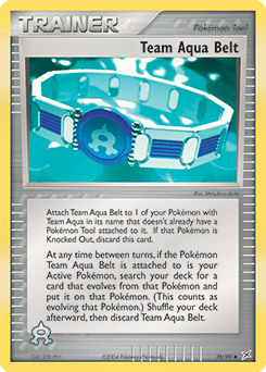 2004 Team Magma vs Team Aqua Team Aqua Belt #76