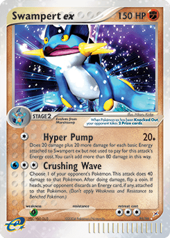 Swampert ex Team Magma vs Team Aqua card
