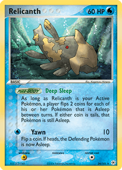 Relicanth Hidden Legends card