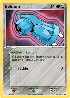 Beldum Hidden Legends card