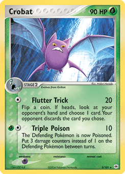 Crobat Hidden Legends card